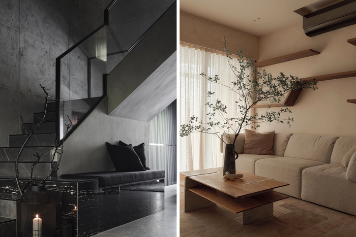 Brutalist interior