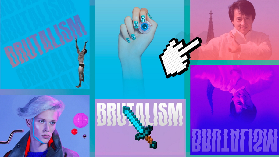 Brutalist web